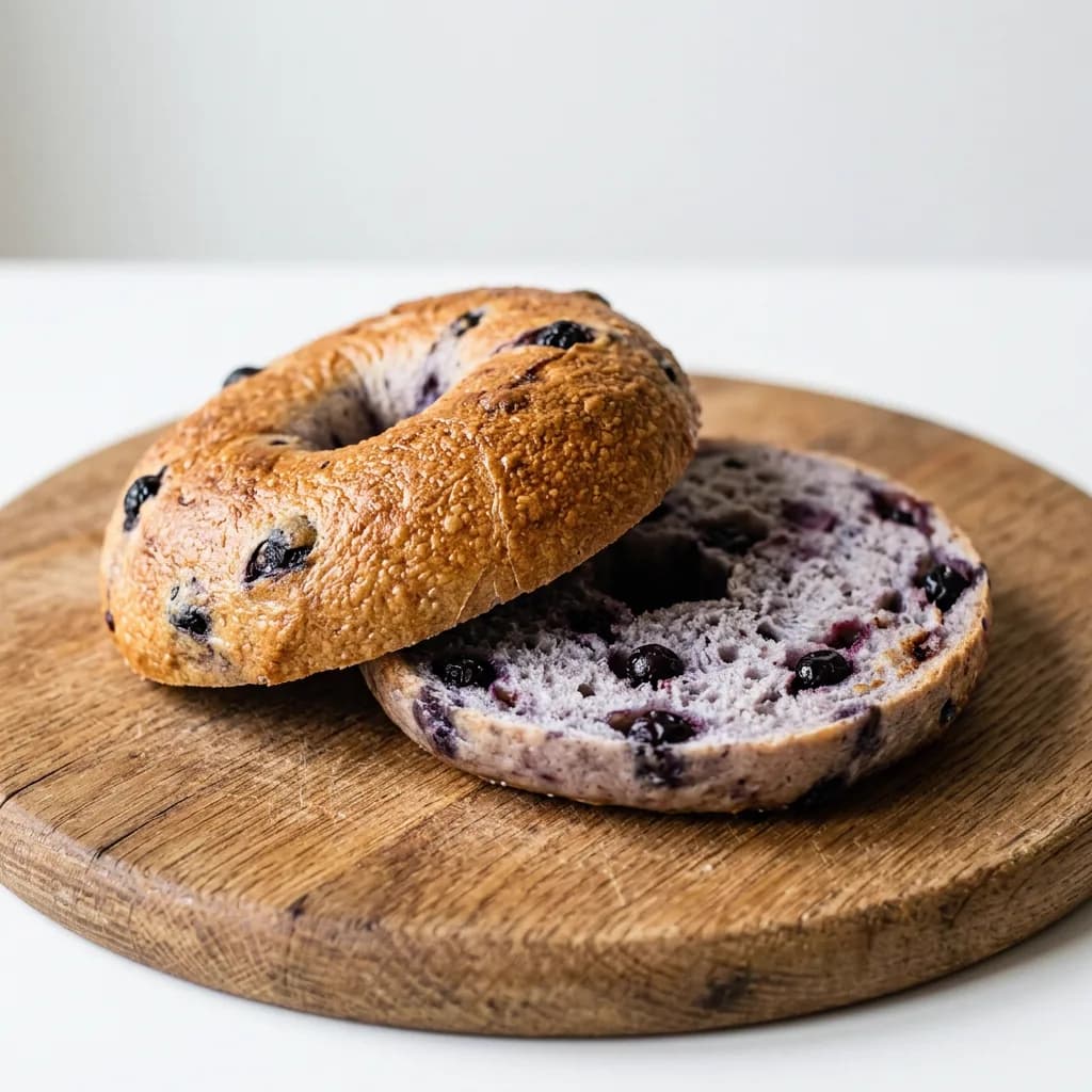Blueberry bagel