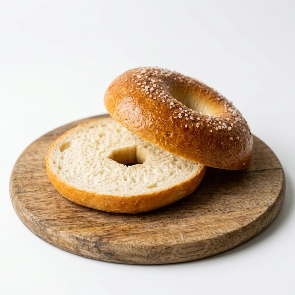 Salt bagel