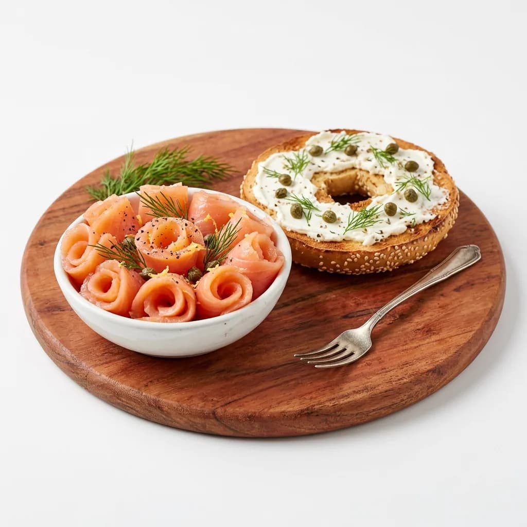 Fresh Lox cream cheese spread