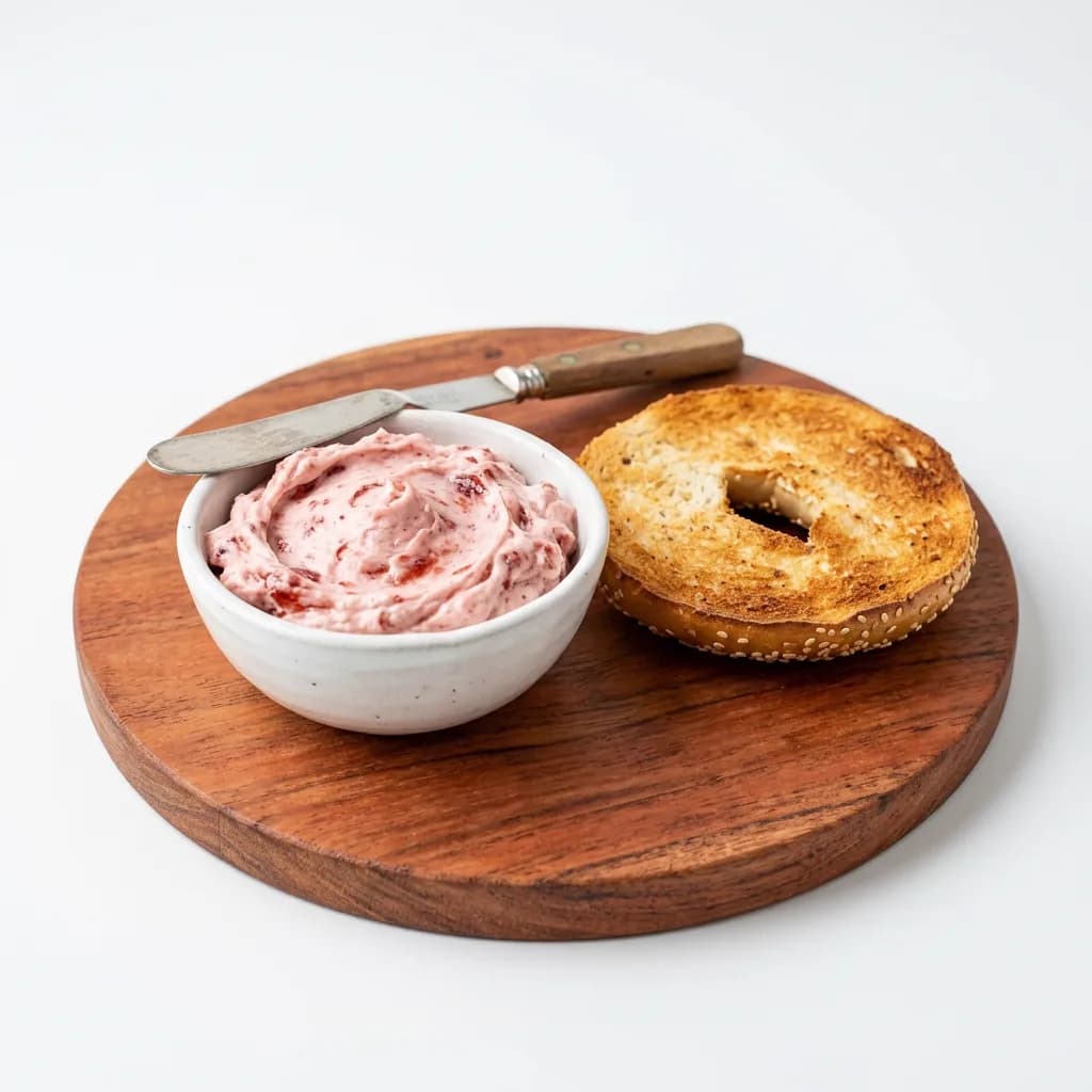 Strawberry cream cheese spread