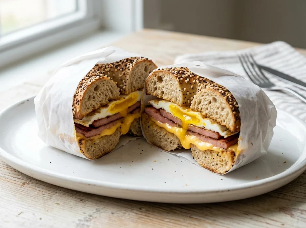 Pork Roll, Egg & Cheese