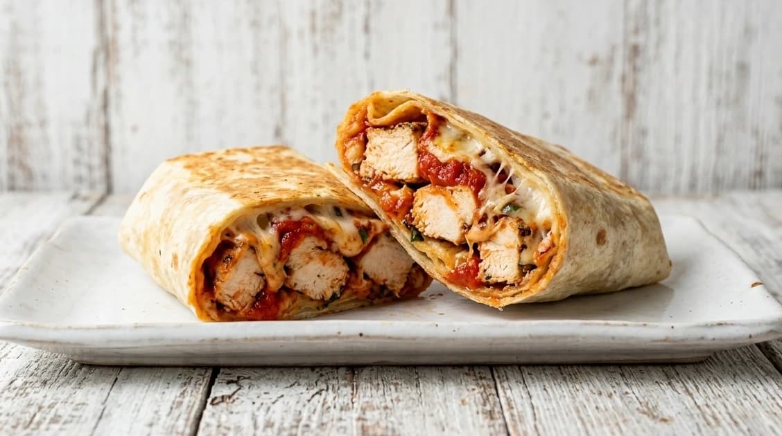 Chicken Parmigiana Wrap
